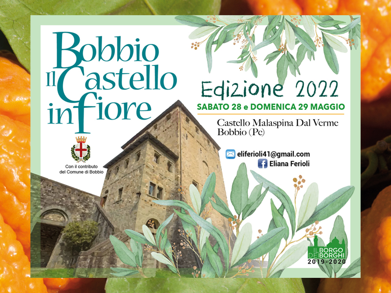 Bobbio il Castello in Fiore 2022